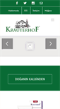 Mobile Screenshot of krauterhof.com